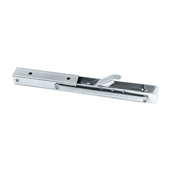 2x 10" Stainless Steel Folding Table Bracket Shelf Bench 50kg Load Heavy Duty