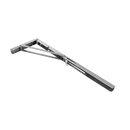 2x 20" Stainless Steel Folding Table Bracket Shelf Bench 50kg Load Heavy Duty-6