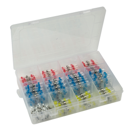 250PCS Waterproof Solder Seal Sleeve Heat Shrink Butt Wire Connectors Terminals - 0