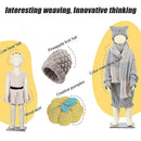 DIY Knitting Machine Smart Weaving Knit Rotating Kids Toy Scarf Sock Hat Gift-7