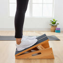 Wooden Slant Exercise Board With Adjustable Incline And Non-Slip Surface-6
