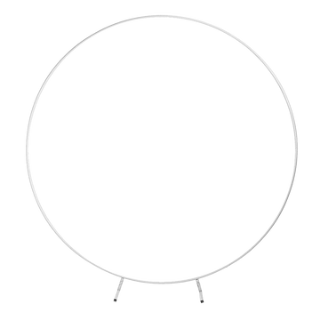 2M Wedding Hoop Round Circle Arch Backdrop Flower Display Stand Frame Background