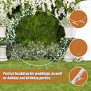 2M Wedding Hoop Round Circle Arch Backdrop Flower Display Stand Frame Background-8