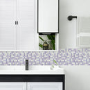 Tiles 3D Peel and Stick Wall Tile Crystal Mosaic 10 Sheets-2