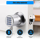 Digital Electronic Code Door Lock Keyless Entry Keypad Programmable Lock Knob-5