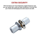 Digital Electronic Code Door Lock Keyless Entry Keypad Programmable Lock Knob-11