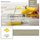 1000x Tile Leveling System Clips Levelling Spacer Tiling Tool Floor Wall-9