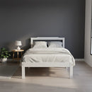 Natural Wooden Bed Frame Home Furniture-5