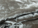 Large Thick Velvet Curtains Warp Knitted Velvet 540x270cm+Hooks Pinch Pleat Grey-3
