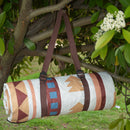Portable Traditional Pattern Picnic Mat - Lightweight , 200x200cm, with Storage Bag-2