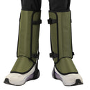 Outdoor Anti-Snake Bite Leg Guards - Hiking Camping Knee Protectors, Snow Shoe Covers, Leg Sleeves, Green-2