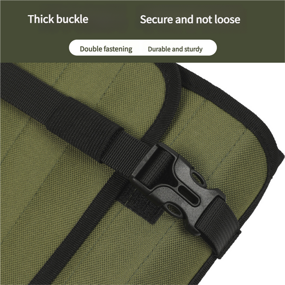 Outdoor Anti-Snake Bite Leg Guards - Hiking Camping Knee Protectors, Snow Shoe Covers, Leg Sleeves, Black