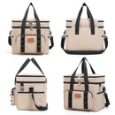 Black 23L Extra Large Insulated Cooler Bag with Double Layers - Perfect for Camping, Picnics, and Outdoor Adventures-7