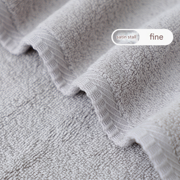 White Plush Cotton Hand Towel Set (4-Pack) - Ultra Soft, Absorbent & Quick-Drying Face Towels for Bathroom