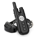 Professional 2-in-1 Dog Training & Anti-Bark Collar with Remote - Rechargeable, 3 Modes & 0-99 Levels(black)-1