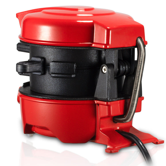 Quick & Easy Multi-Layer Sandwich & Burger Maker with Egg Cooker Plate(red)