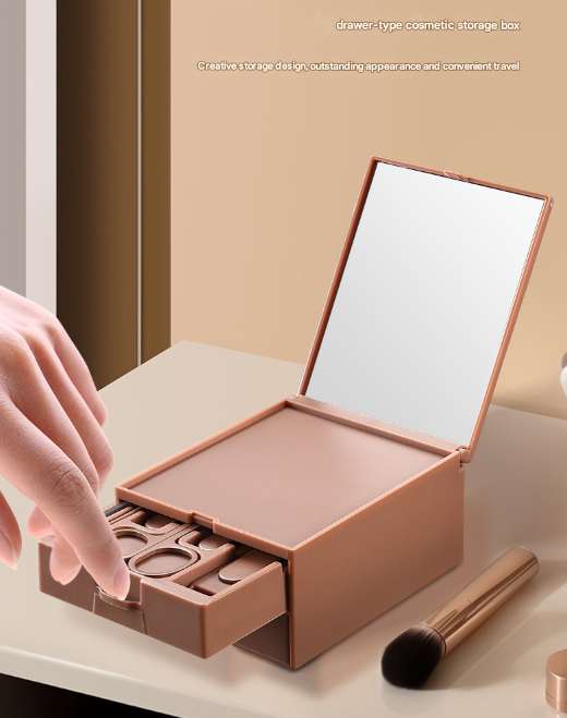 Green Premium 13-in-1 Manicure & Grooming Kit - Professional Carbon Steel Pedicure Set with Dual-Drawer Case & Mirror