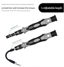 Purple and Black Professional 115-in-1 Precision Screwdriver Set - Magnetic Repair Tool Kit for PC, Laptop, Phone & Electronics-3