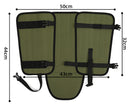 Camouflage khaki Outdoor Waterproof Leg Gaiters - Anti-Snake Bite & Scratch Protection Boot Covers - Breathable Nylon Oxford Leg Guards for Hiking Camping-7