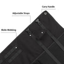 Black Portable Outdoor Tactical Shooting Mat - Field Training, Camping, Picnic & Moisture-Proof Nap Pad (200x73 cm / 78x28.5 inches)-2