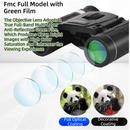 500x25 High Power HD Binoculars - Portable Concert Telescope with Phone Photography Capability, FMC Coated Optics-3