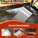 10-Piece BBQ Grill Cleaning Kit - Grill Scraper, 3 Cleaning Blocks & 4 Nylon Scouring Pads and 2 Ergonomic Handles for Flat Top Grills, Griddles and Outdoor Cooking Surfaces-2