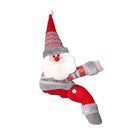 Santa Claus Christmas Curtain Tiebacks, Large Plush Doll Holdbacks - Curtain Festival Charm for Christmas in July, Winter Christmas, Yulefest, Secret Santa Gift-2