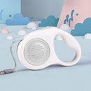 Grey 5M Automatic Retractable Dog Leash –Extendable Pet Lead with One-Button Brake Lock, Tangle-Free 360° Nylon Strap, Durable ABS Housing for Dogs and Puppies-1