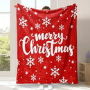 Christmas Flannel Throw Blanket and Snowman Curtain Tieback Set, 150*130cm Thick Fleece Sofa Blanket with 2 Plush Snowman Velcro Curtain Holders for Holiday Home Decor-5