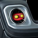 Red Owl Car Air Vent Perfume Ornament with Rotatable Clip - Refillable Fragrance System & Premium Alloy Interior Decor-1
