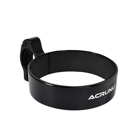 Black Aluminium Alloy Bicycle Cup Holder - Adjustable Handlebar Mount for Coffee Bottles, Universal Drink Rack for E-Bikes Motorcycles Road Bikes