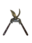 Curved Pruning Shears | Wood & Metal Handle-2