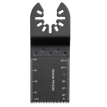 100PCS Oscillating Saw Blades, Quick Release Multitool Blades Kit, HCS Tool Blades for Wood Plastic, Compatible with Dewalt Dremel Fein Worx Bosch Makita Milwaukee
