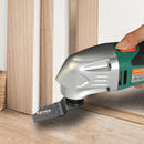 VEVOR 100PCS Oscillating Saw Blades, Quick Release Multitool Blades Kit, HCS Tool Blades for Wood Plastic, Compatible with Dewalt Dremel Fein Worx Bosch Makita Milwaukee-8