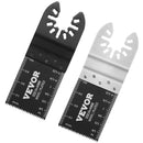 VEVOR 30PCS Multi Tool Blades Kits, Universal Quick Release Oscillating Saw Blades, 8 Types Wood Metal Plastic Oscillating Tool Blades, Fit Dewalt Bosch Milwaukee Hitachi Chicago Craftsman-7