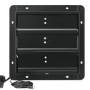 VEVOR Shutter Exhaust Fan, 305 mm /12 inch with Temperature Humidity Controller, EC-motor, 904 CFM, Variable Speed Adjustable Wall Mount Attic Fan, Ventilation and Cooling for Greenhouses, Garages, Sheds-11