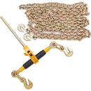 Ratchet Chain Binder 3/8"-1/2" Load Binders 12000 lbs w/ G80 Chains 4 Pcs-11