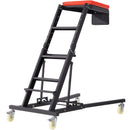 Automotive Topside Creeper, with Adjustable Height 48" to 76", 181.44KGS Capacity High Creeper, 4 Swivel Caster Wheels, Heavy Duty Foldable Creeper for Auto Repair and Maintenance-1