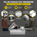 VEVOR Manual Sausage Stuffer, 3 L / 7 LBS Horizontal Sausage Machine, Dual-Speed Meat Stuffer, Made of Food-Grade 304 Stainless Steel, Includes 5 Stuffing Tubes, for Home Kitchen Restaurant Commercial-3