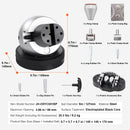 Engraving Block 5 inch Ball Vise Setting Jewelry Ball Vise Engraving with 34PCS Attachment and Rubber Base-7