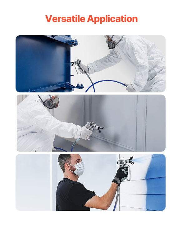 VEVOR 25ft Airless Paint Sprayer Hose 1/4 in Universal Airless Paint Spray Hose