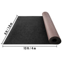 Bass Boat Carpet Cutpile Marine Carpet 6 x 13 ft Charcoal Black In/Outdoor-8