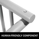 10 Holders Floor Bike Rack, 59" Length All-Steel Grid Bike Rack, 10-Bike Capacity Dual-Side Storage Stand for Garages Streets Yards Bike Events-5