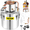 VEVOR 50L Water Alcohol Distiller Copper Moonshinestill Brewing w/ Water Pump-1