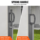 VEVOR Retractable Side Awning,160X300cm Aluminum Outdoor Privacy Screen, 280g Polyester Water-proof Retractable Patio Screen, UV 30+ Room Divider Wind Screen for Patio, Backyard, Balcony, Beige-5