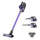 Devanti Stick Vacuum Cleaner Cordless Roller Brush 150W Purple-1