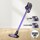 Devanti Stick Vacuum Cleaner Cordless Roller Brush 150W Purple-8
