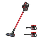 Devanti Stick Vacuum Cleaner Brushless Cordless 250W Red-1
