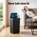 Artiss Rubbish Bin 50L Sensor Kitchen Automatic Motion Plastic Touchless Black-8