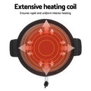 Devanti 10L Wax Melter Candle Making 1520W Melting Pot Furnace Pour Spout Soap-5